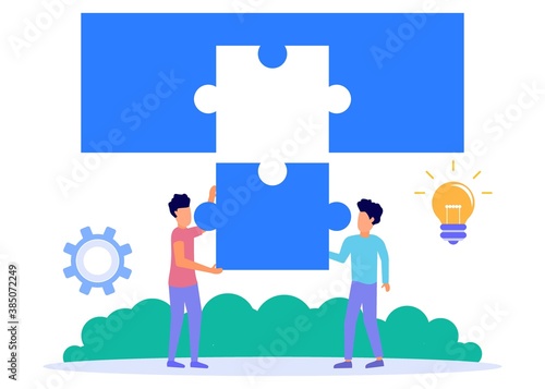 Illustration vector graphic cartoon character of