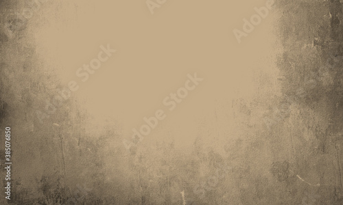 Dark grunge texture with sand color background