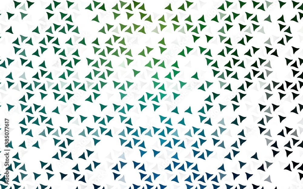 Light Blue, Green vector seamless backdrop with lines, triangles. Light Blue, Green vector seamless backdrop with lines, triangles.