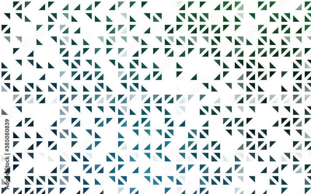 Light Blue, Green vector texture in triangular style.