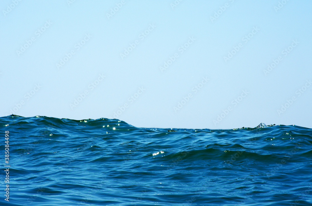 Obraz premium Blue sea water background texture