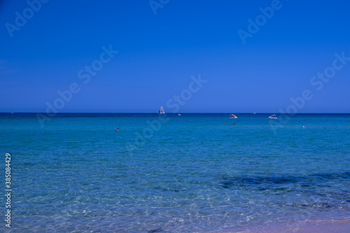 The wonderful beach of San Vito Lo Capo in Sicily