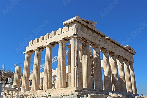 View of the Parthenon