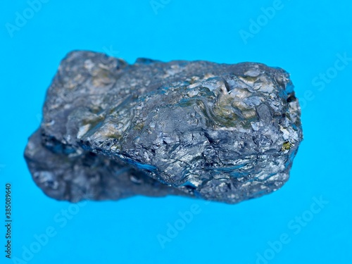 macro photo of piece of coal 