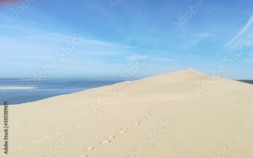 sand dunes and sky