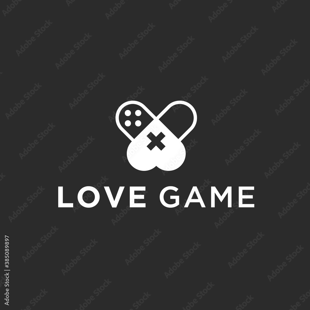 abstract gaming logo. game icon abstract gaming logo. game icon