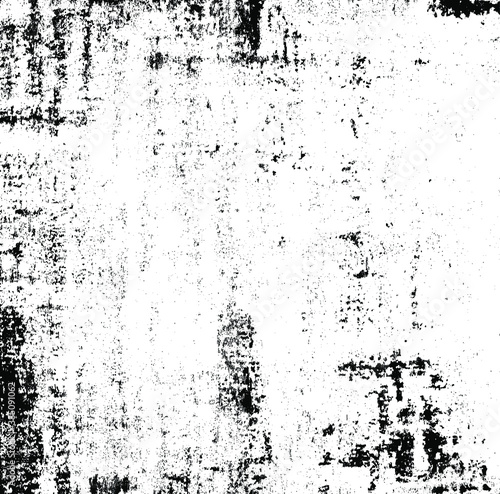 Rough black and white texture vector. Distressed overlay texture. Grunge background. Abstract textured effect. Vector Illustration. Black isolated on white background. EPS10