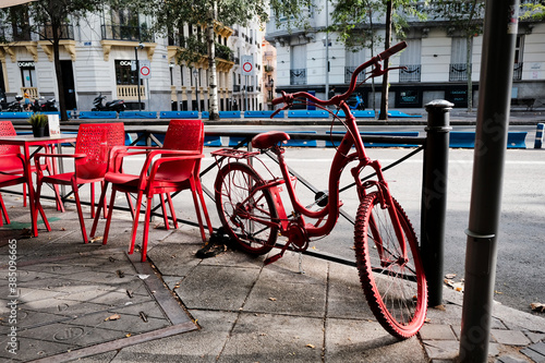 Bicicleta roja