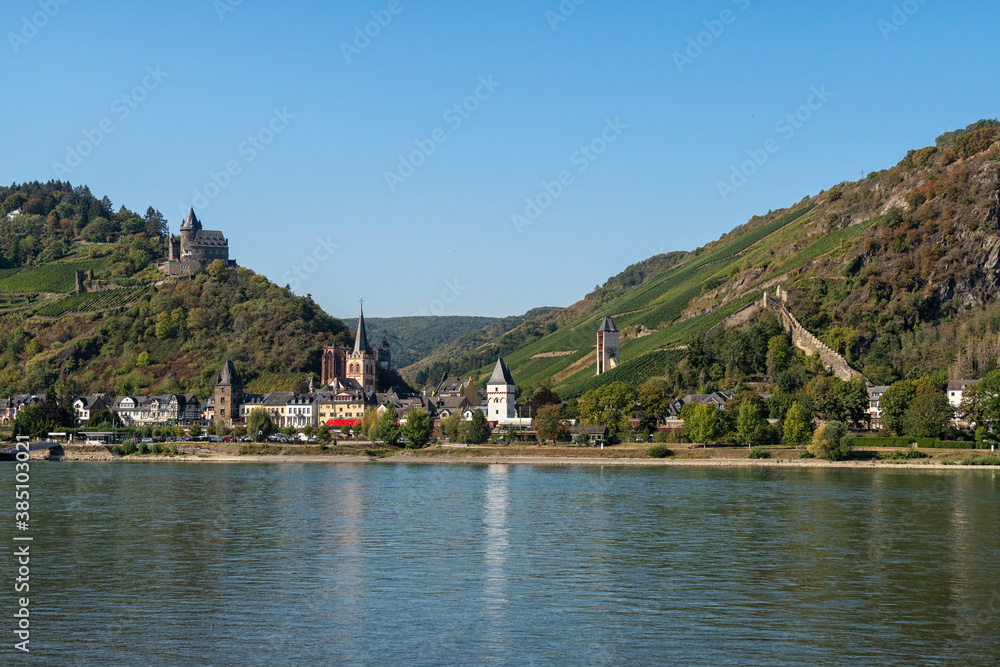 The historic Bacharach on the Rhine