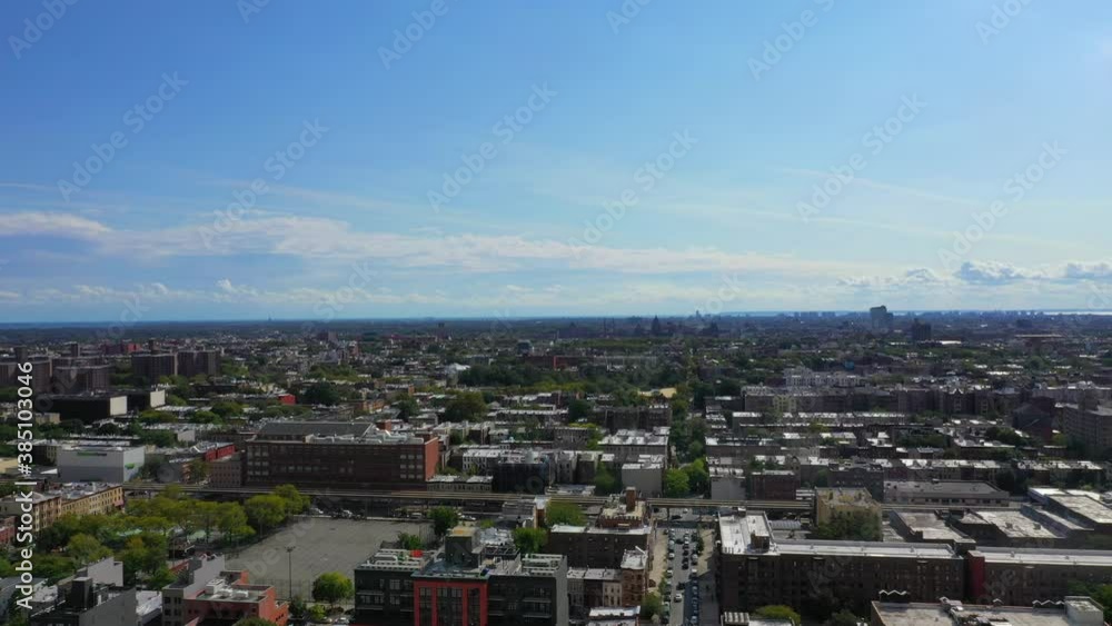 Beautiful Aerial View of an Urban Skyline Beautiful Aerial View of an Urban Skyline