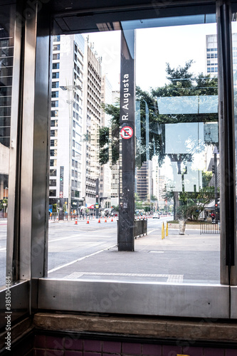 Wallpaper Mural Paulista Avenue and Augusta street Torontodigital.ca