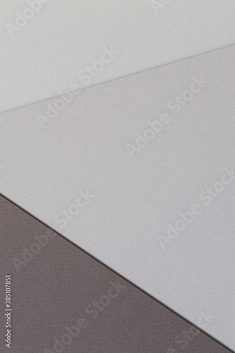 Abstract gray creative paper texture background. Minimal geometric shapes and lines