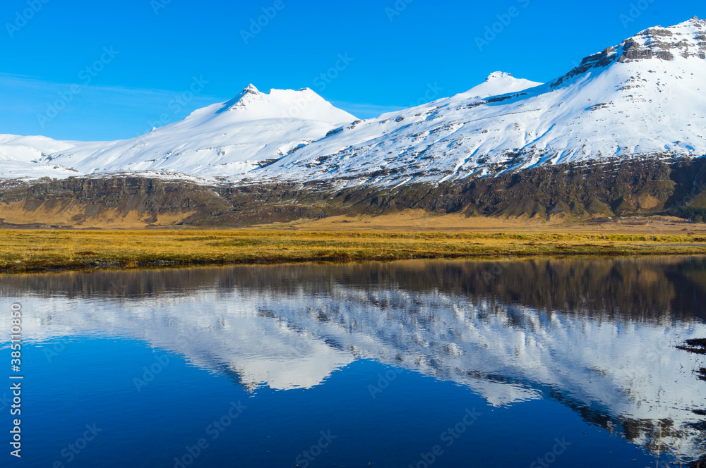 Vatnatjokull glacier, Southern Iceland, Iceland, Europe