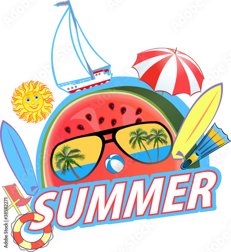 Summer sunny day