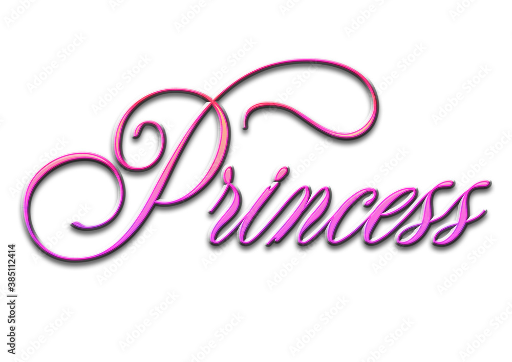 Beschriftung, Schriftart, Prinzessin, Adel, Königlich, Wort, Grafik Beschriftung, Schriftart, Prinzessin, Adel, Königlich, Wort, Grafik
