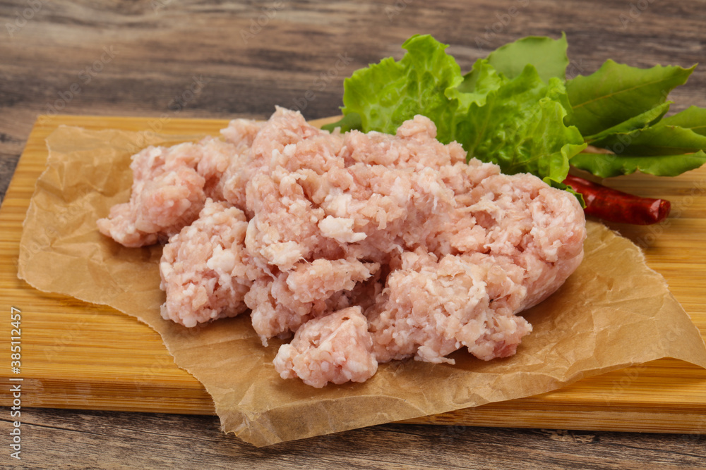 Homemade pork minced meat for cooking Homemade pork minced meat for cooking