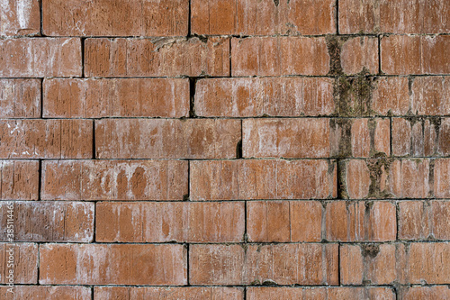 Old grunge concrete brick wall pattern background