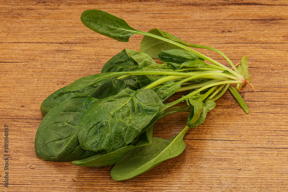 Fresh green Spinach leaves heap Fresh green Spinach leaves heap
