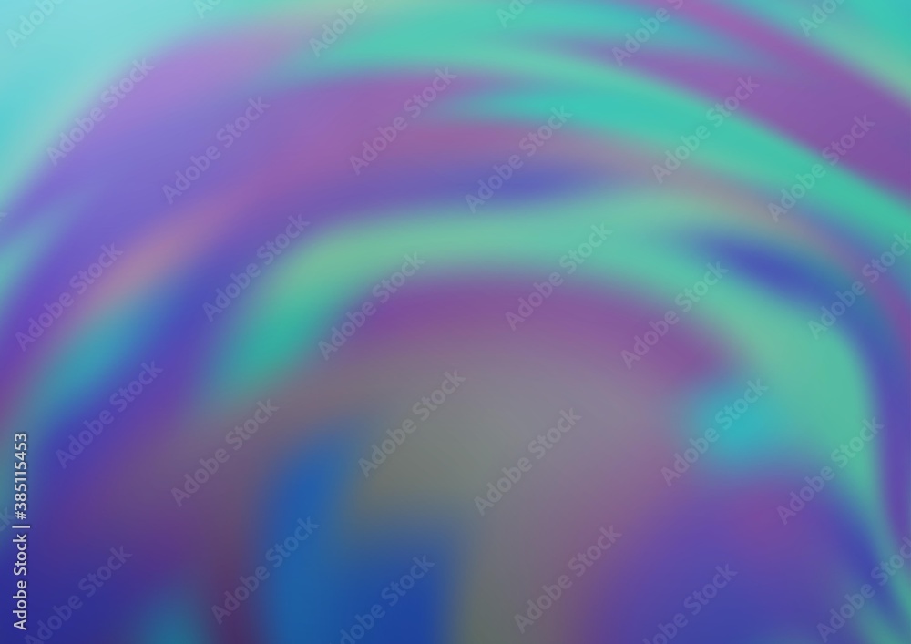 Fototapeta premium Light BLUE vector abstract bright background.