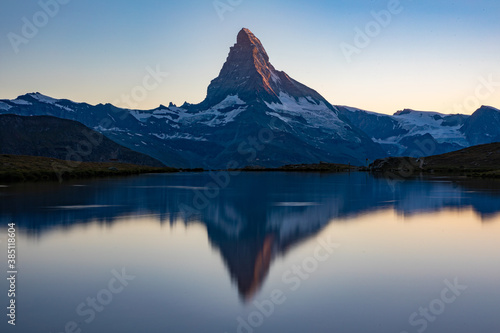 Matterhorn and surrounding lakes © Graham