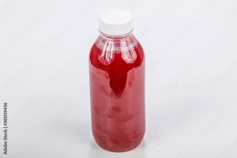 Cherry juice in the bottle Cherry juice in the bottle
