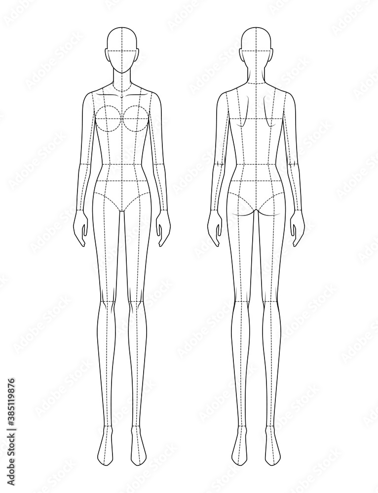 Womens Fashion Figure 9-Heads Womens Fashion Figure 9-Heads
