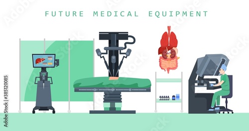 Modern medical equipment