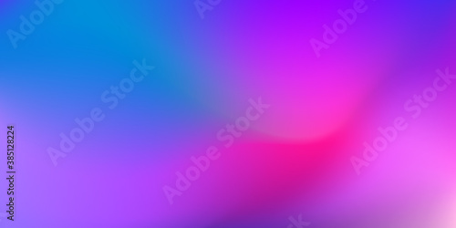 Abstract Blurred purple blue teal pink background. Soft Colorful light gradient backdrop with place for text. Vector illustration for your graphic design, banner, poster or wallpapers, website