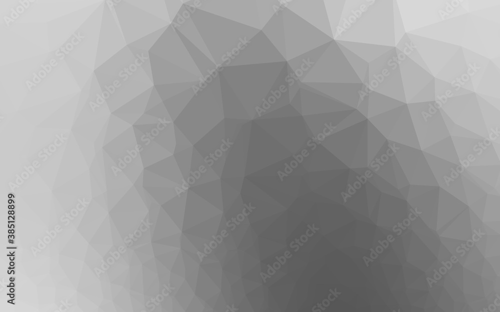 Light Silver, Gray vector polygon abstract layout. Light Silver, Gray vector polygon abstract layout.