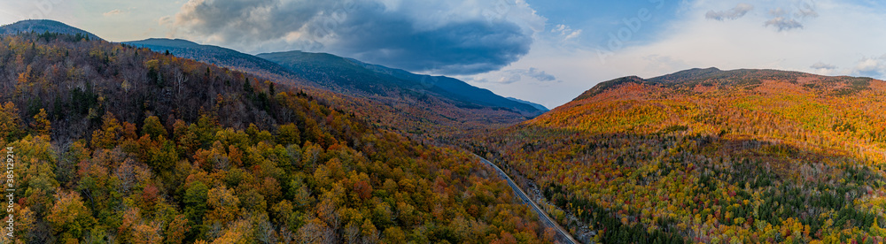 White Mountains in fall
