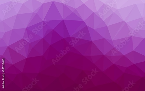 Light Purple vector abstract mosaic backdrop.