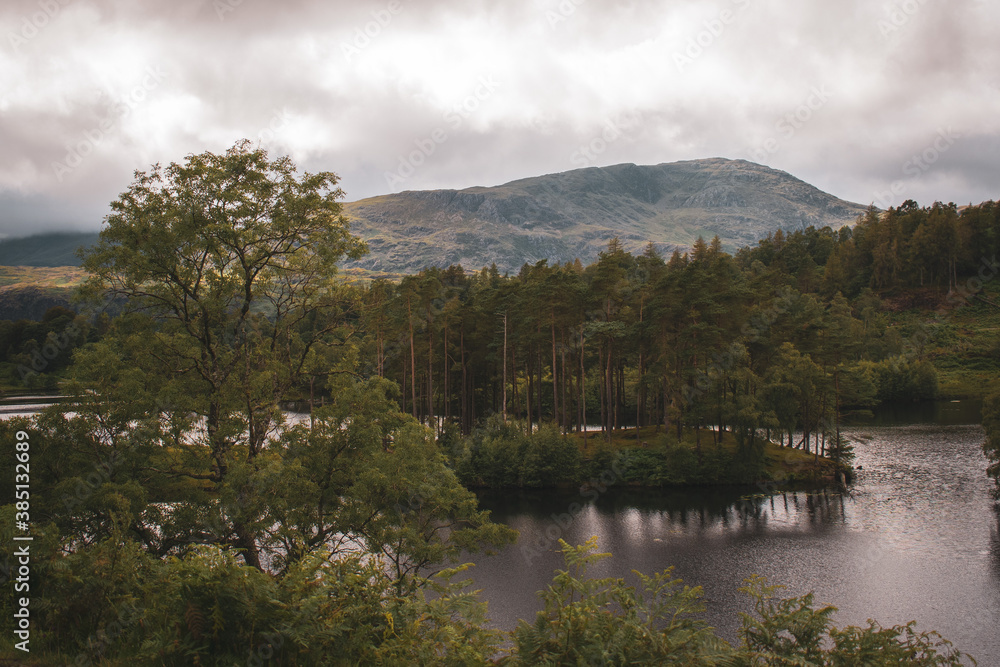 Obraz premium lake in the mountains