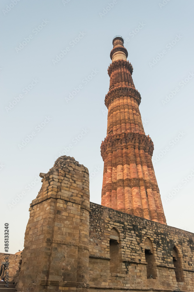 Qutub Minar is a UNESCO herritage  site, Famous place for tourist
