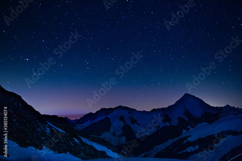 Stars above the alps © Graham