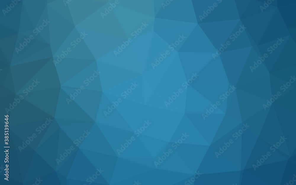 Light BLUE vector blurry triangle template. Light BLUE vector blurry triangle template.