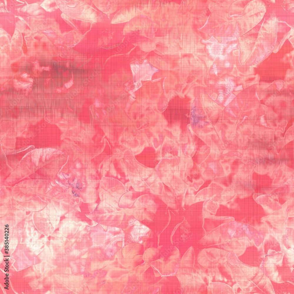 Fototapeta premium Coral pink girly sweet seamless pattern texture. High quality illustration. Candy, ice cream, or sherbet pink. Natural texture with digital overlay.