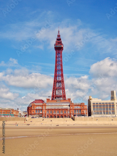 Blackpool. Tabby and Tower