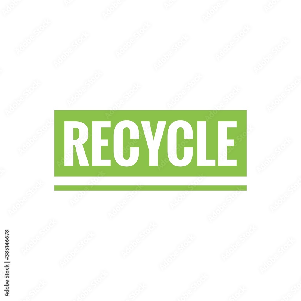 Fototapeta premium ''Recycle'' sign