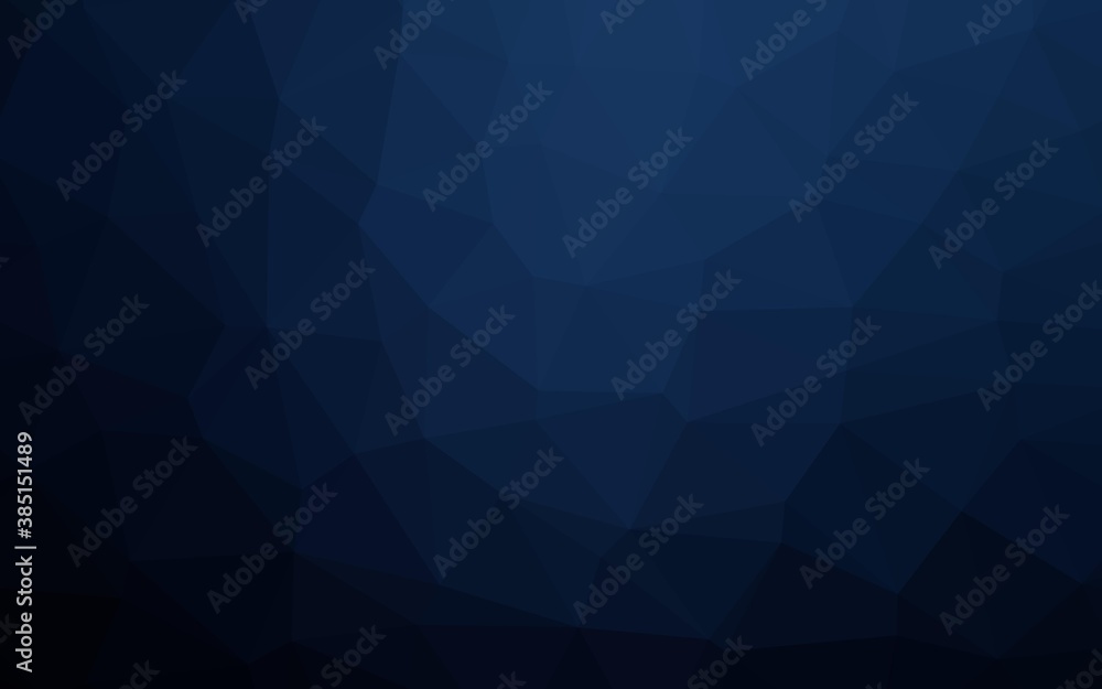 Dark BLUE vector abstract polygonal texture. Dark BLUE vector abstract polygonal texture.