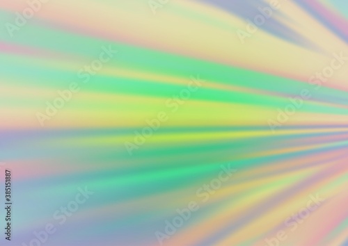 Light Green vector abstract blurred background.