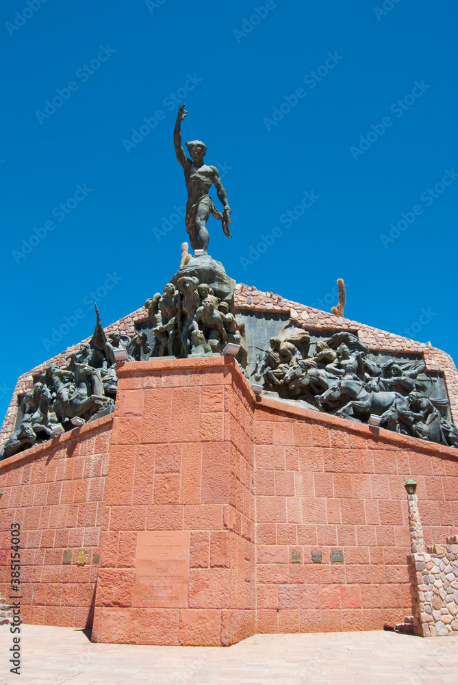 Obraz premium Humahuaca center