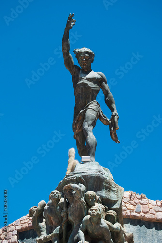 statue of a person humahuaca