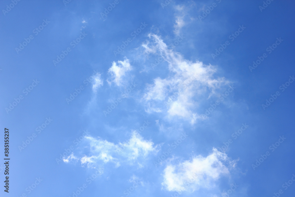青空と白い雲 青空と白い雲