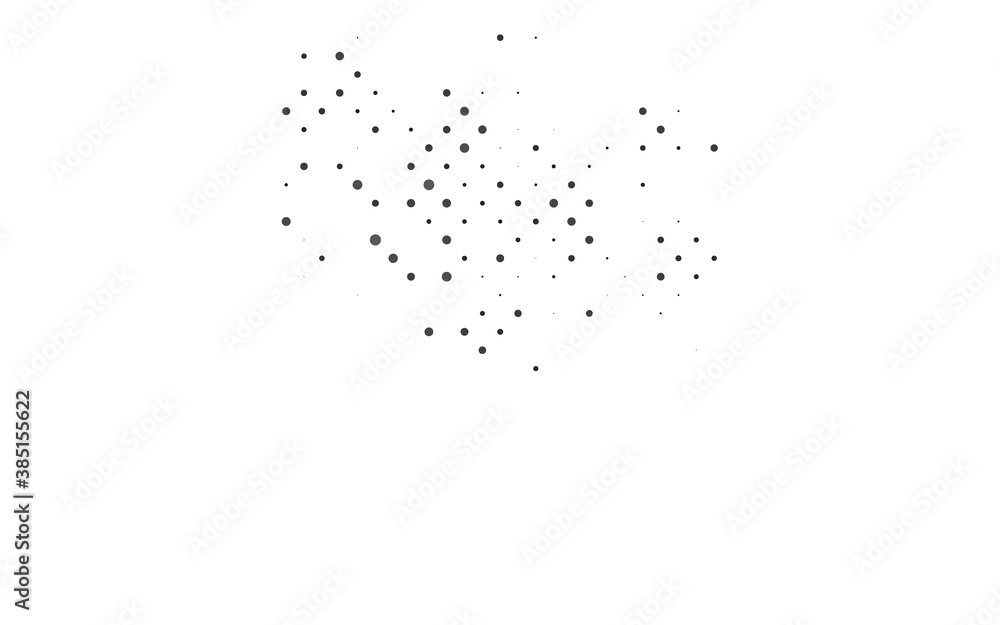Light Silver, Gray vector background with bubbles. Light Silver, Gray vector background with bubbles.
