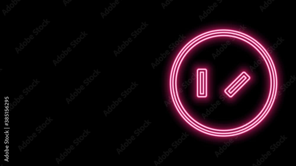 Glowing neon line Round wooden shield icon isolated on black background. Security, safety, protection, privacy, guard concept. 4K Video motion graphic animation Glowing neon line Round wooden shield icon isolated on black background. Security, safety, protection, privacy, guard concept. 4K Video motion graphic animation