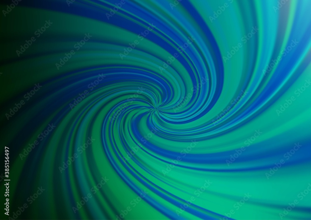 Light BLUE vector blurred shine abstract background. Light BLUE vector blurred shine abstract background.