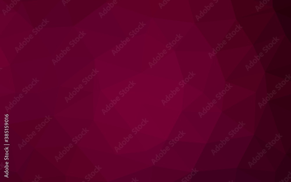 Light Purple vector shining triangular pattern. Light Purple vector shining triangular pattern.