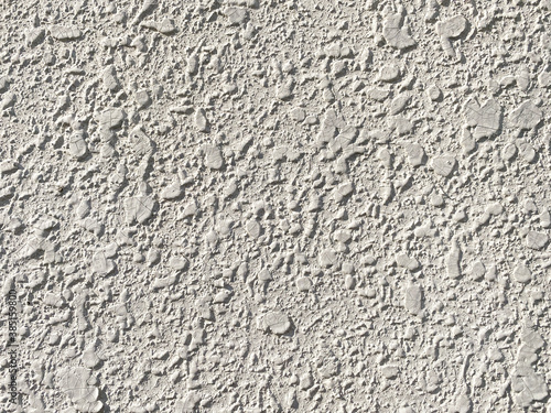 Bumpy Spray White Coated Wall
