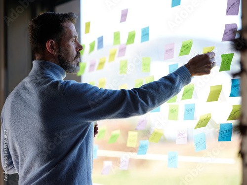 Businessman at the office