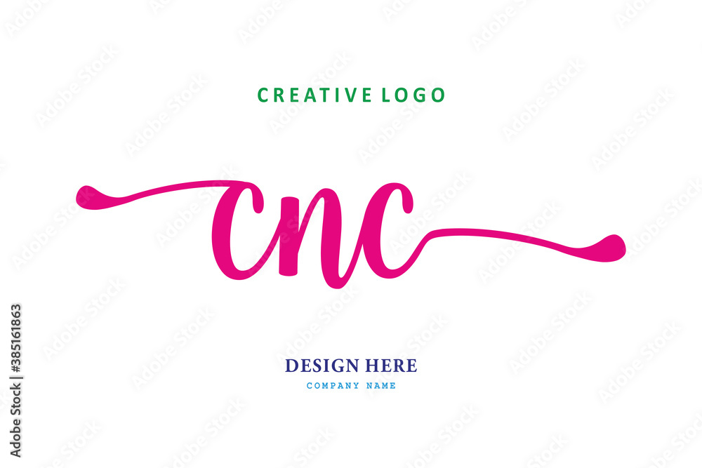 simple CNC letter arrangement logo is easy to understand, simple and authoritative simple CNC letter arrangement logo is easy to understand, simple and authoritative